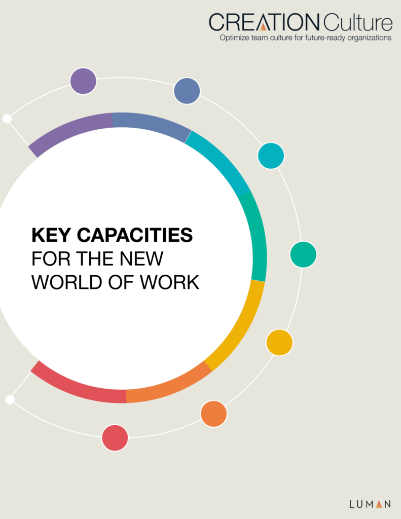 Key Capacities for the New World of Work